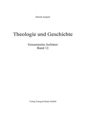 cover image of Theologie und Geschichte